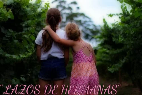 Obra sobre lazos de hermanas