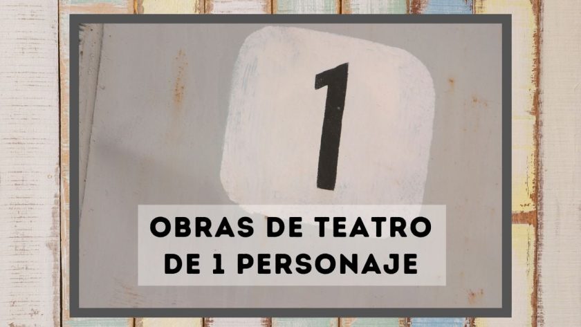 Obras de teatro de 1 personaje