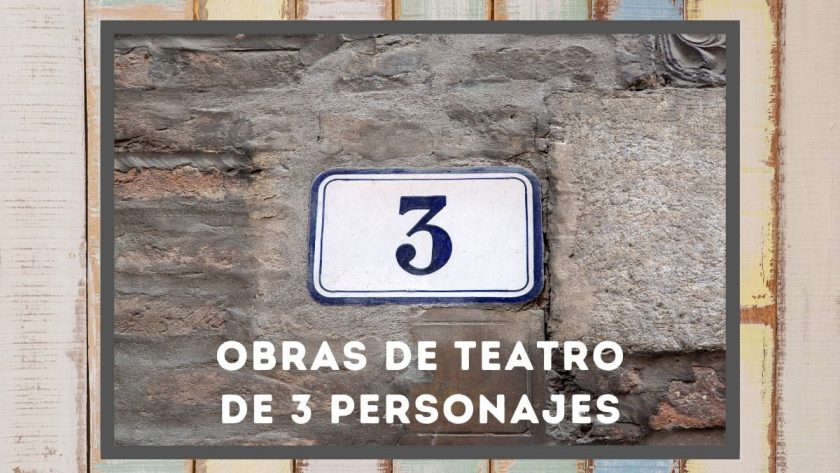 Obras de teatro de 3 personajes